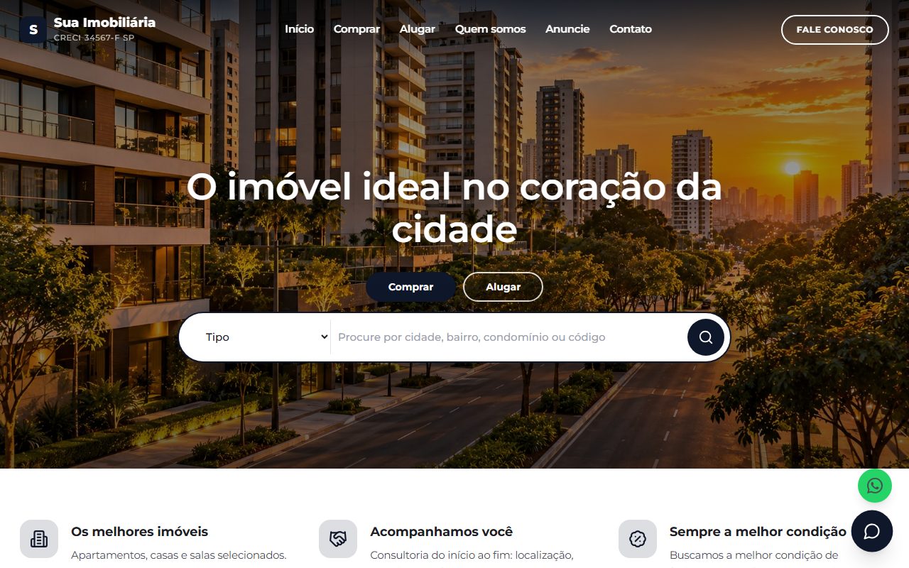 Modelo Urbano Conversão